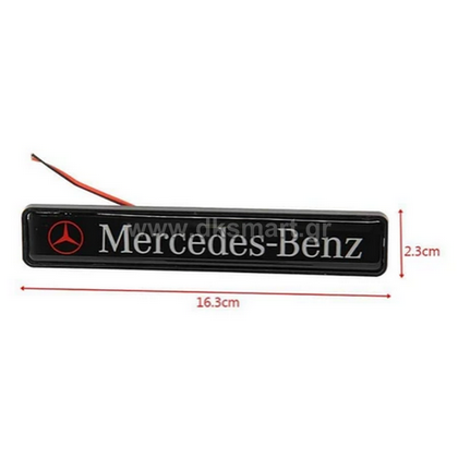 ΦΩΤΙΖΟΜΕΝΟ LED ΣΗΜΑ ΜΑΣΚΑΣ MERCEDES BENZ 
